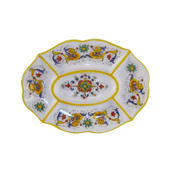 5 PARTS DISHES 35X26CM