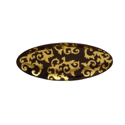 OVAL PLATE 55X23CM